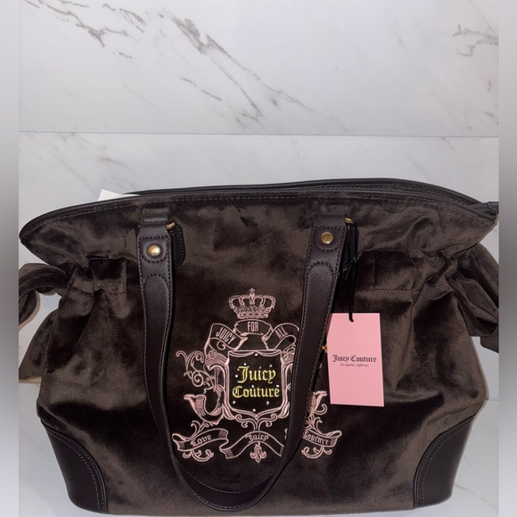 Juicy Couture Juicy For All Leopard Tote -Chocolate - Picture 3 of 8